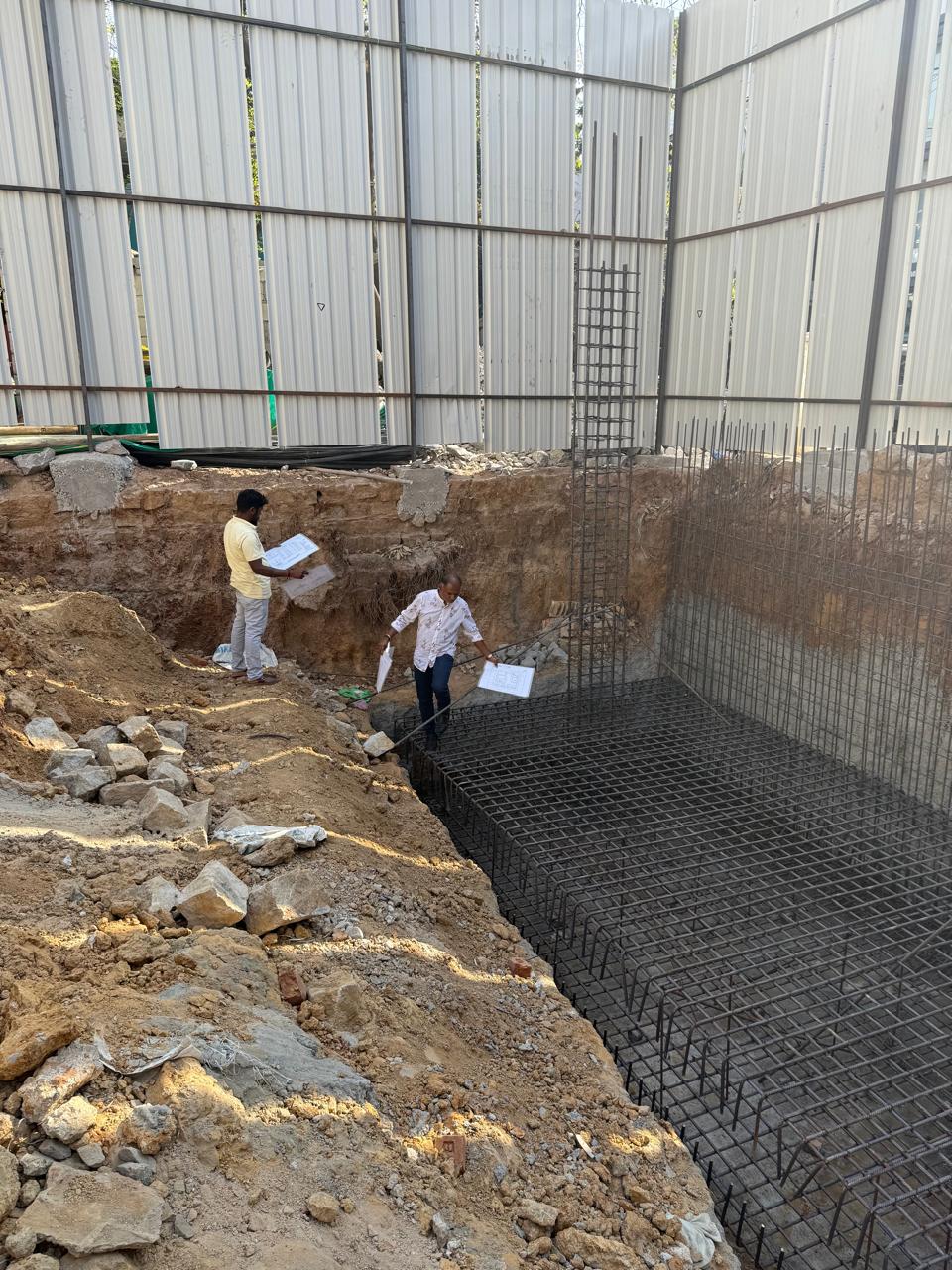 Onsite Construction 31 - Final electrical testing